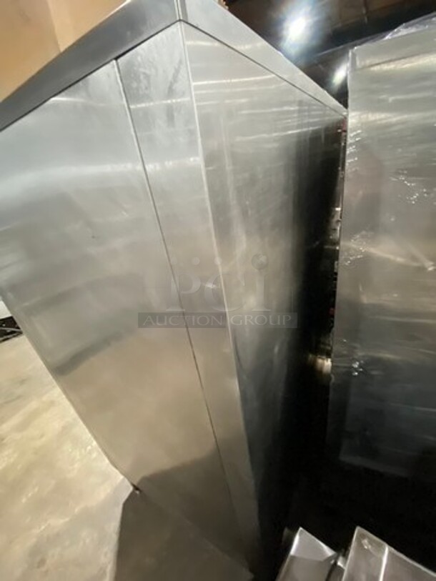 BEAUTIFUL! Rational Commercial Natural Gas Powered Combi Convection Oven! With View Through Door! With Digital Touch Controls! All Stainless Steel! On Legs! - Image 4 of 11