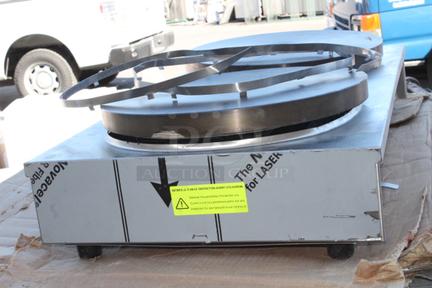 Krampouz CECIJ4DAT 15 3/4" Dual Electric Cast Iron Crepe Maker - 208V / 3750W. Damaged. See photos. - Image 6 of 6