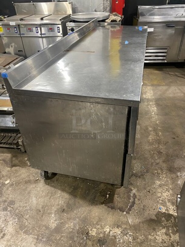 True Commercial Refrigerated 6 Drawer Lowboy Worktop Cooler! With Back Splash! All Stainless Steel! On Casters! - Image 2 of 11