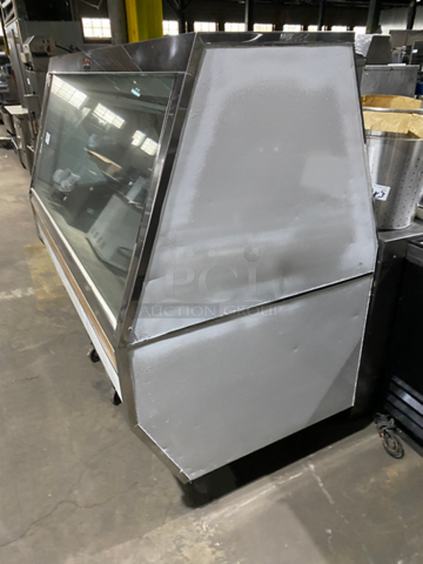 McCray Refrigerated Deli Display Case Merchandiser! With Slanted Front Glass! With Sliding Rear Access Glass Doors! With Stainless Steel Shelf! Model: SCCE8856 SN: 954354411 115V - Image 2 of 9