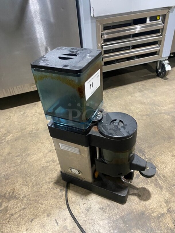 NICE! Rancilio Commercial Countertop Coffee Bean Grinder! Model MD50AT Serial 25051809! 110V 1Phase! WORKING WHEN REMOVED! - Image 2 of 9