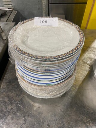 ALL ONE MONEY! Assorted Style Dinner Plates!