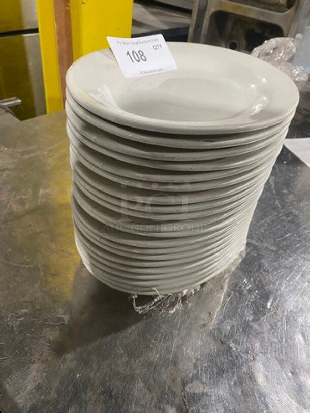 ALL ONE MONEY! WHITE OVAL PLATES! - Image 3 of 7