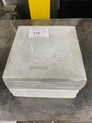 ALL ONE MONEY! White Dinner Plates!