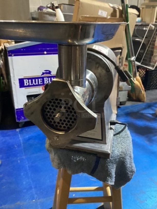 Stainless Steel Al-Type Meat Grinder. Tested and Workng!
7-¾ - 11 x 15
 - Image 3 of 3