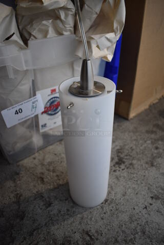 14 White Ceiling Mount Light Fixtures. 3.5x3.5x10.5. 14 Times Your Bid!