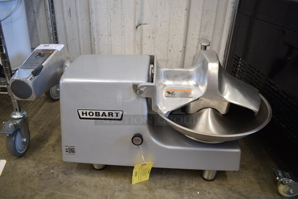BRAND NEW SCRATCH AND DENT! Hobart 84145 5 lb. Buffalo Chopper Food Processor with Powder-Coated Aluminum Base, S Blade and #12 Hub. 115 Volts, 1 Phase. Tested and Working! - Image 2 of 9