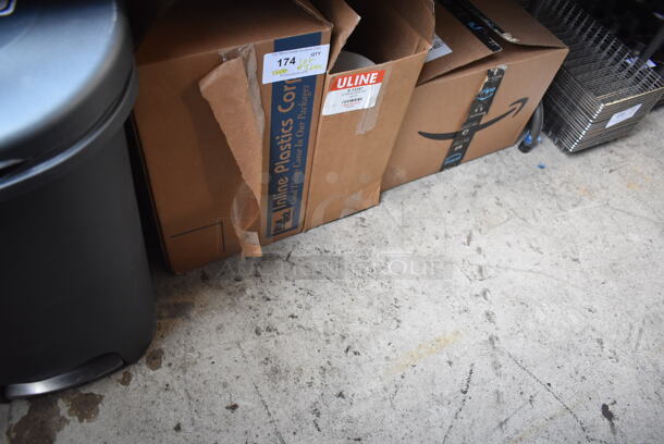 ALL ONE MONEY! Lot of 3 Boxes of Paper Products Including Cardboard Circles - Image 2 of 3