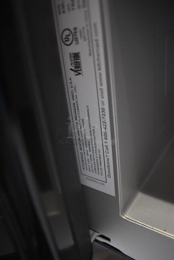 2021 KitchenAid KMLS311HSS09 Stainless Steel Microwave Oven. 30x18x10 - Image 9 of 10