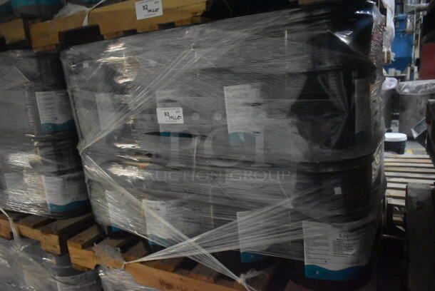 ALL ONE MONEY! PALLET LOT OF 24 Barrels of Moisture Cure Liquid Rubber. BUYER MUST REMOVE. - Image 3 of 4