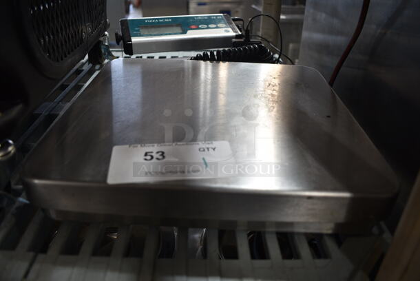 Taylor TE12 Stainless Steel Pizza Scale.  - Image 3 of 4