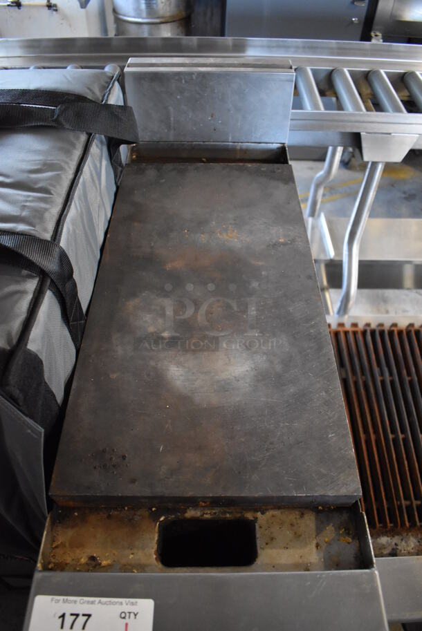 Vulcan Hart Stainless Steel Commercial Electric Powered Flat Top Griddle. 240 Volts, 3 Phase. 12x38x43 - Image 4 of 7
