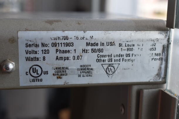 Duke SUB-HF-R165 M Stainless Steel Commercial Soup Warmer. 120 Volts, 1 Phase. 16.5x34.5x54 - Image 4 of 8