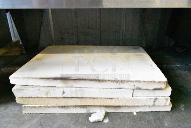 2 2021 Bakers Pride 151 Stainless Steel Commercial Natural Gas Powered Single Deck Pizza Oven w/ Cooking Stones on Metal Legs. 48,000 BTU. 2 Times Your Bid!  - Image 3 of 12