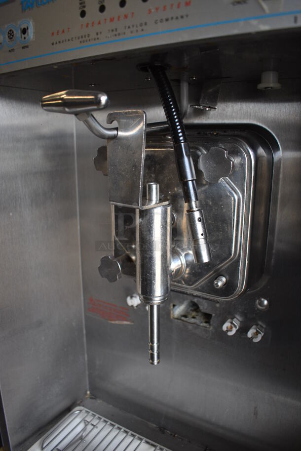 Taylor H60-27 Stainless Steel Commercial Water Cooled Single Flavor Soft Serve Ice Cream Machine on Commercial Casters. 208-230 Volts, 1 Phase. 19x32x60 - Image 5 of 11