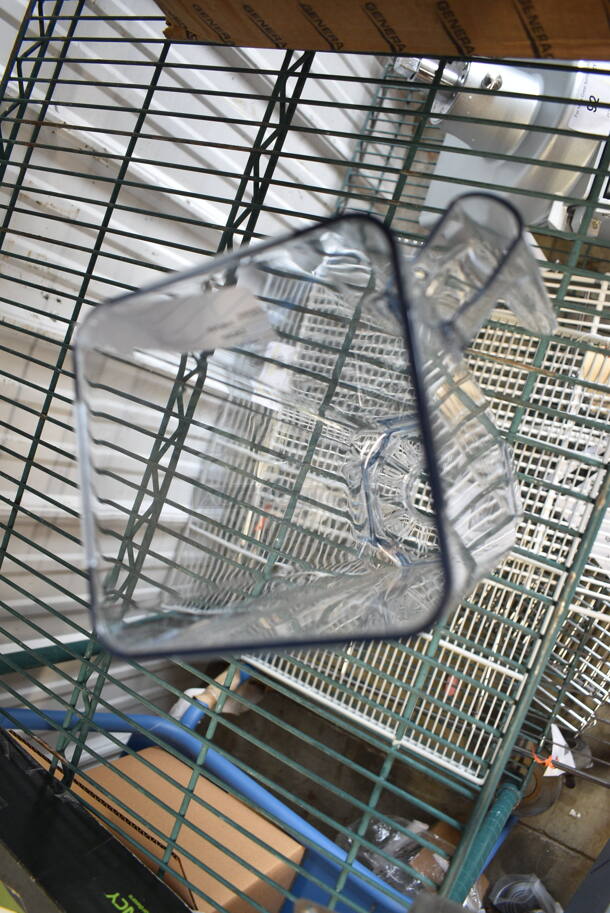 BRAND NEW SCRATCH AND DENT! Lot of 3 Pieces; Grindmaster ABB810 10 Gallon Coffee Urn Brew Basket, Stainless Stee Frame and Poly Blender Pitcher - Image 8 of 8
