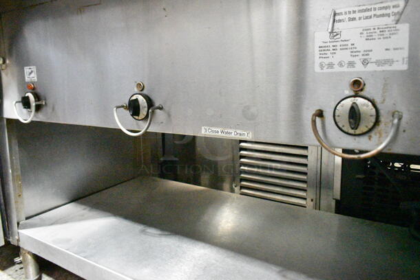Duke E303 M Stainless Steel Commercial Electric Powered 3 Bay Steam Table w/ Under Shelf. 120 Volts, 1 Phase. Cannot Test Due To Plug Style - Image 5 of 6