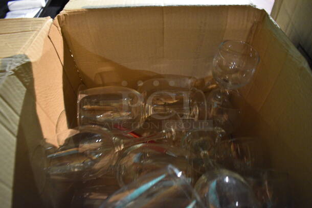ALL ONE MONEY! Lot of Various Stemmed Glassware. Includes 3x3x8. (bar) - Image 3 of 5