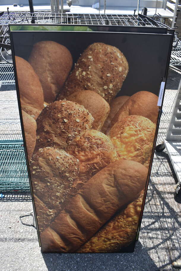 ALL ONE MONEY! Lot of Food Display Photos Including Bread, Vegetables And Cheese. - Image 1 of 5