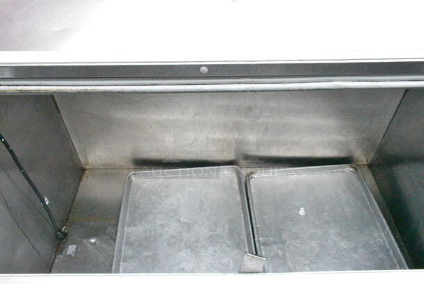 Beverage Air SM49N Stainless Steel Commercial Milk Cooler on Commercial Casters. 115 Volts, 1 Phase.  - Image 4 of 7