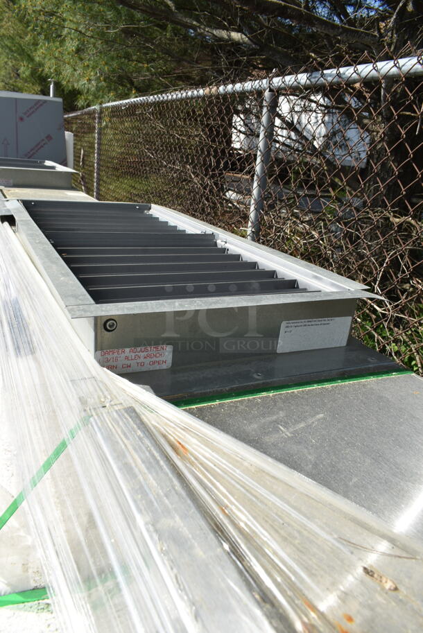 BRAND NEW! 11.5' CaptiveAire 5424 ND-2 Stainless Steel Commercial Grease Hood w/ Filters and Lights. - Image 7 of 11