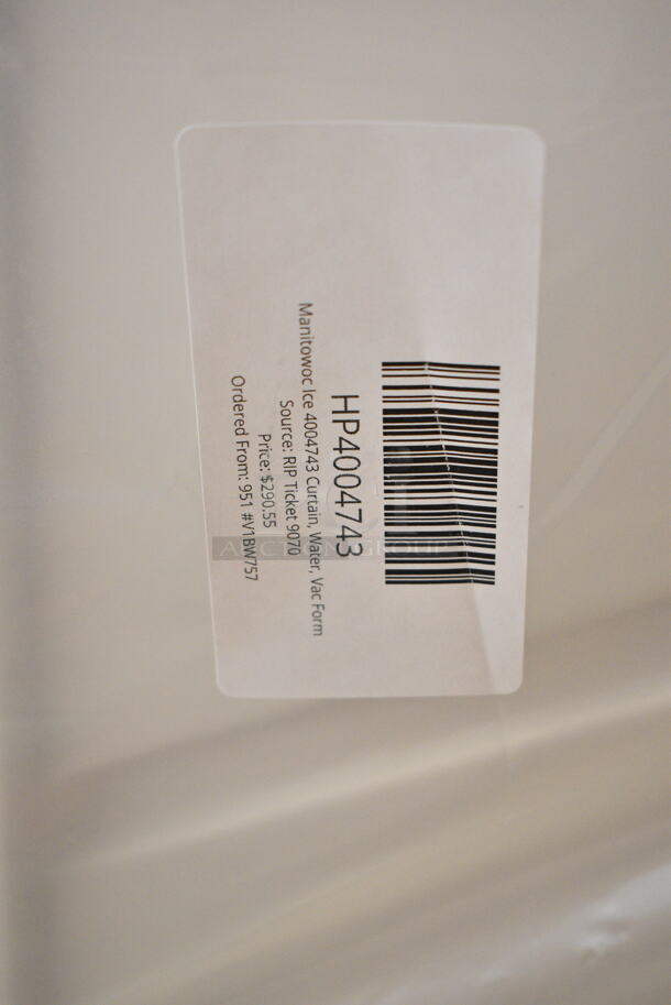 PALLET LOT of 29 BRAND NEW Boxes Including 707160HL Sabert Catering Pop-Top 14 3/8" Square Clear PET Hinged Lid for 160 oz. Square Bowl - 30/Case, 3 Box 347SP6CL Visions Florence 6" Square Clear Plastic Plate - 120/Case, 707801C Sabert Catering Pop-Top 80 oz. Clear PET One-Compartment Square Bowl - 50/Case, 2 Box 129MCR32B Choice 32 oz. Black Round Microwavable Heavy Weight Container with Lid 7 1/4" - 150/Case, 795PTOKFT1 Choice Kraft Microwavable Folded Paper #1 Take-Out Container 4 3/8" x 3 1/2" x 2 1/2" - 450/Case, 2 Box G4600XR Can Liners, 612P527 Choice 7" Clear Round Plastic Dome Lid - 500/Case, 3 Box 395SP08 EcoChoice Compostable Sugarcane / Bagasse 8" x 8" Square Plate - 400/Case, 7071602C Sabert Catering Pop-Top 160 oz. Clear PET Two-Compartment Square Bowl Set - 30/Case, 707802C Sabert Catering Pop-Top 80 oz. Clear PET Two-Compartment Square Bowl - 50/Case, HP4004743 Manitowoc Ice 4004743 Curtain, Water, Vac Form, 500CTOUT96 Choice 96 oz. Beverage Take-Out Container - 25/Case, 500TO883C3 Choice 8" x 8" x 3" Microwaveable 3-Compartment Black / Clear Plastic Hinged Container - 100/Case, 394360XL Noble Products Clear Powdered Disposable Vinyl Gloves for Foodservice - Extra Large - 1000/Case. 29 Times Your Bid! - Image 10 of 12