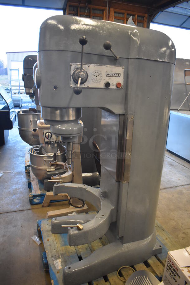 Hobart Metal Commercial Floor Style 140 Quart Planetary Dough Mixer. 32x48x70 - Image 2 of 10