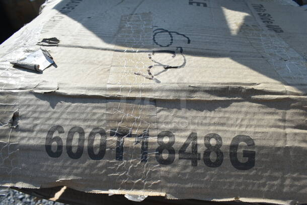 BRAND NEW SCRATCH AND DENT! Regency 600T1848G 18" x 48" 18-Gauge 304 Stainless Steel Commercial Work Table with Galvanized Legs and Undershelf. May Be Missing Pieces. - Image 2 of 2