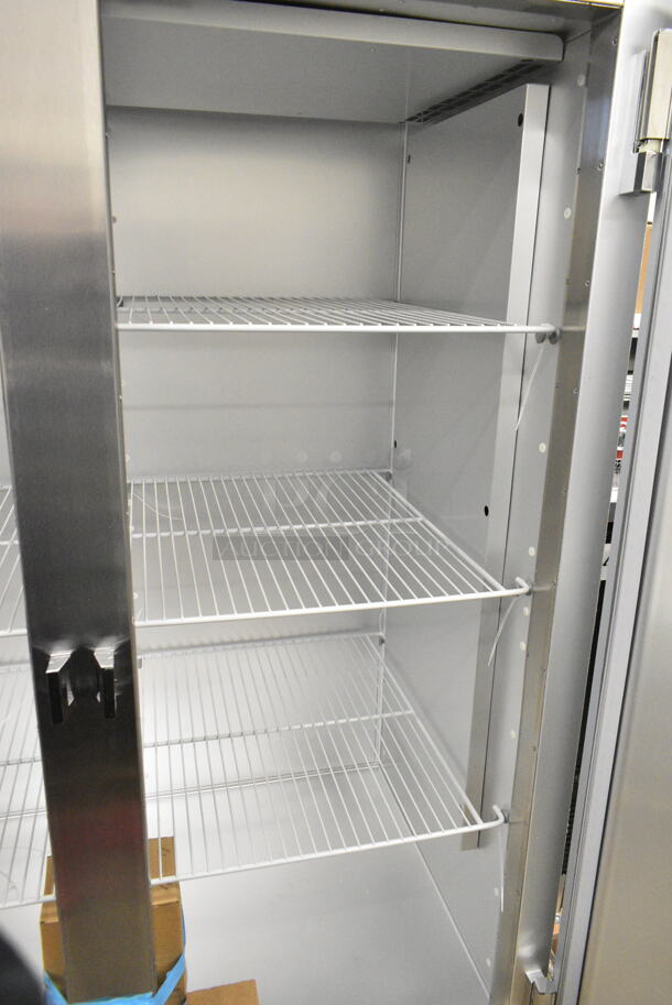 BRAND NEW SCRATCH AND DENT! 2024 Traulsen G20010 Stainless Steel 52" G Series Solid Door Reach-In Refrigerator with Left / Right Hinged Doors. 115 Volts, 1 Phase. Tested and Working! - Image 6 of 10