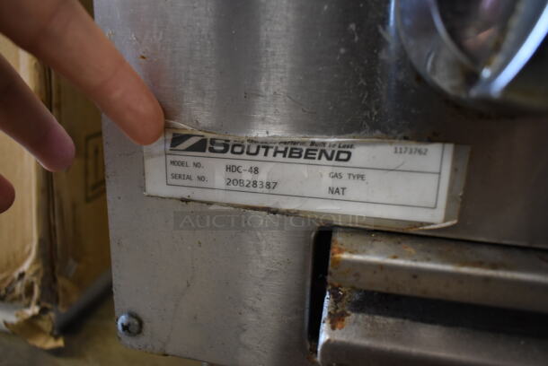 Southbend HDC-48 Stainless Steel Commercial Countertop Natural Gas Powered Flat Top Griddle. - Image 5 of 5