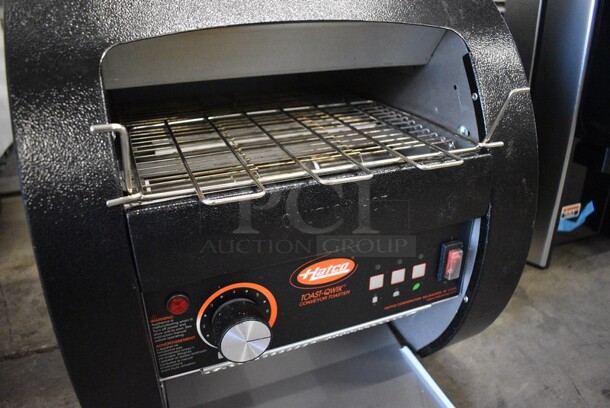 BRAND NEW SCRATCH AND DENT! Hatco Model TQ3-10 Metal Commercial Countertop Electric Powered Toast-Qwik Conveyor Toaster Oven. Unit Was Only Used For Trade Show Demonstrations. 120 Volts, 1 Phase. 14.5x19.5x16. Tested and Working! - Image 4 of 6