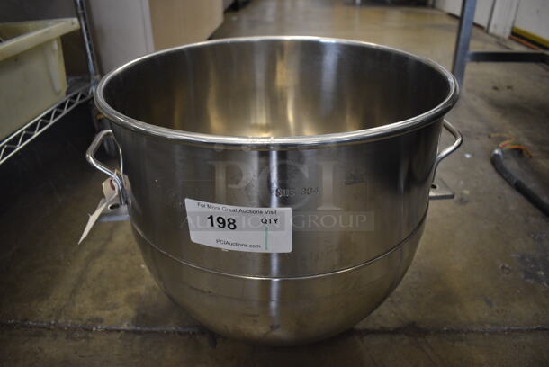 Avantco 177MX40 Stainless Steel Commercial 40 Quart Mixing Bowl. 20.5x16.5x15.5