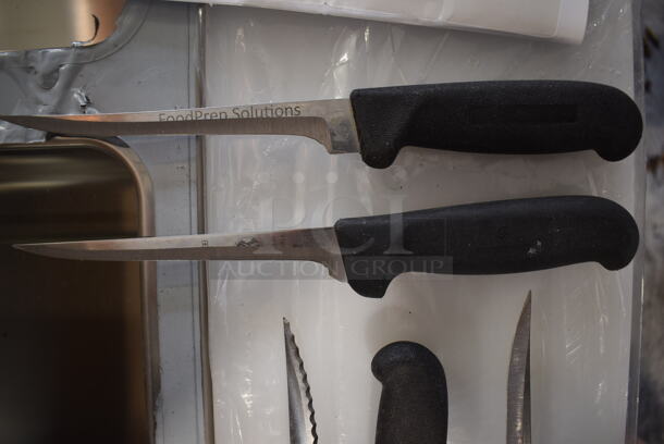 70 Stainless Steel Knives Including Fillet and Serrated. 70 Times Your Bid! - Image 5 of 7