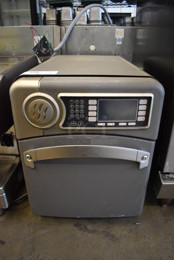 2018 Turbochef NGO Metal Commercial Countertop Electric Powered Rapid Cook Oven. 208/240 Volts, 1 Phase. 16x29x21