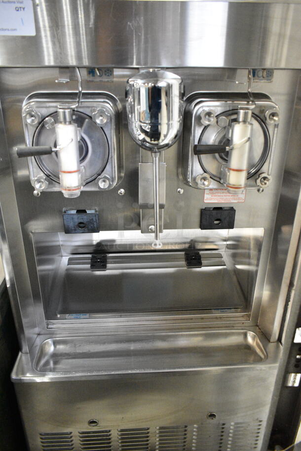 Taylor 342D-27 Stainless Steel Commercial Floor Style Air Cooled 2 Flavor Frozen Beverage Machine w/ Drink Mixer Attachment. 208-230 Volts, 1 Phase. - Image 6 of 7