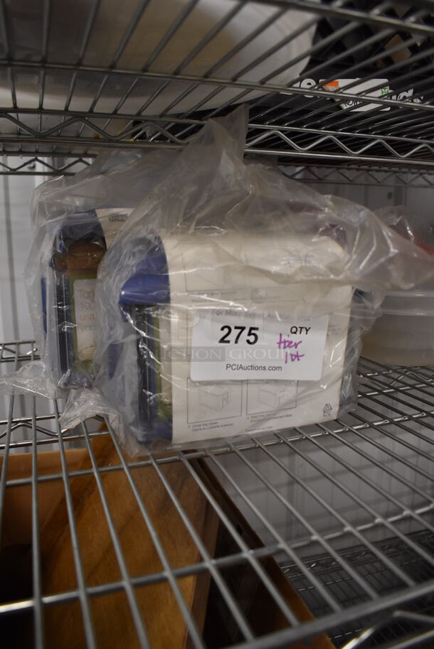 ALL ONE MONEY! Tier Lot of Various Items Including Poly Napkin Dispensers, Containers, Utensils - Image 2 of 10