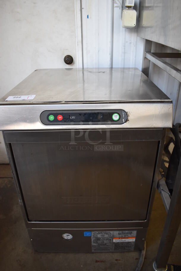 Hobart LXi Series ENERGY STAR Stainless Steel Commercial Undercounter Dishwasher. 208-240 Volts, 1 Phase. 24x26x34