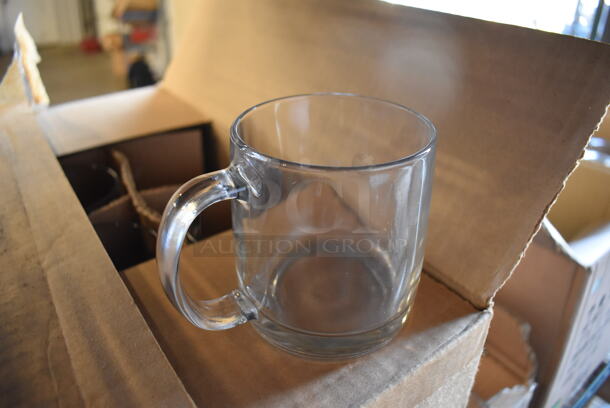 2 Boxes of 24 BRAND NEW! Nordic Glass Mugs. 5x3.5x4. 2 Times Your Bid! - Image 4 of 6