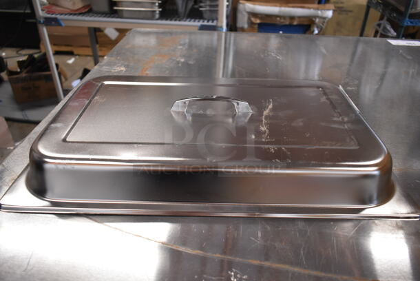 14 BRAND NEW SCRATCH AND DENT! Items Including 407ALSC85 Choice 85 oz. One-Piece Aluminum Scoop, Fire Extinguisher Case, 6 Metal Half Size Baking Pans and Stainless Steel Full Size Drop In Bins. 14 Times Your Bid! - Image 11 of 12