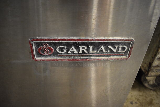 Garland Model M35SS Stainless Steel Commercial Natural Gas Powered Deep Fat Fryer on Commercial Casters. 17x38x43.5 - Image 6 of 6