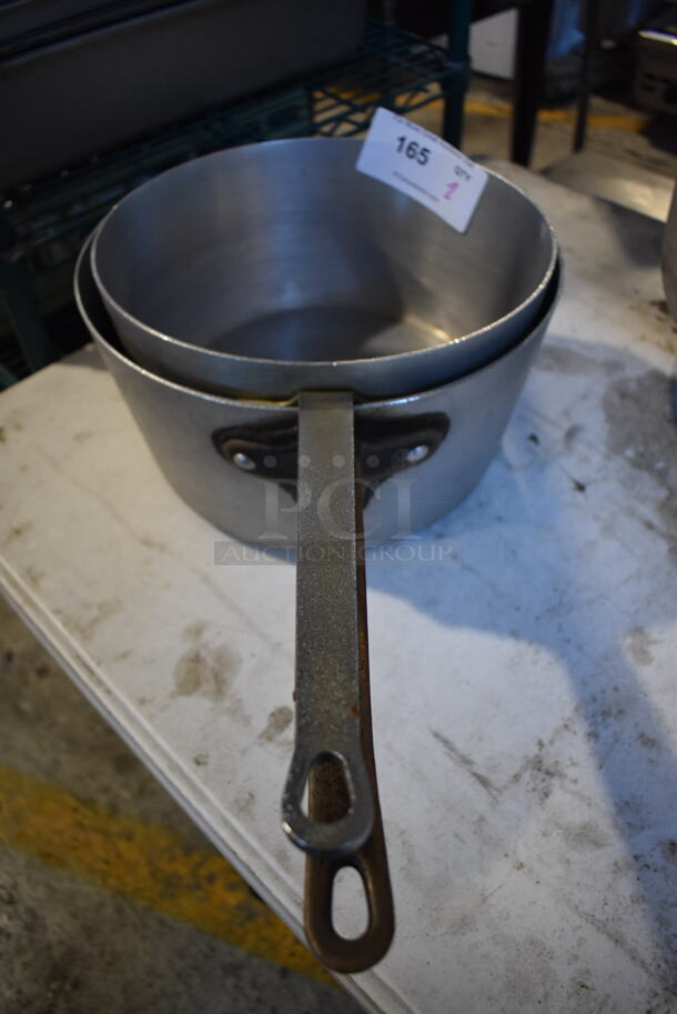 2 Metal Sauce Pans. 22x12x6. 2 Times Your Bid!