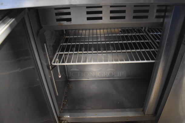 Avantco 178SCLM3 Stainless Steel Commercial Sandwich Salad Prep Table Bain Marie Mega Top on Commercial Casters. 115 Volts, 1 Phase. 70x32x47. Tested and Does Not Power On - Image 8 of 9