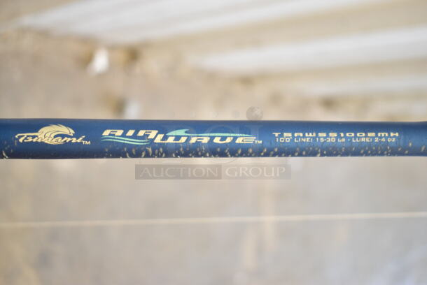 Tsunami Air Wave TSAWSS1002MH 100" Line Fishing Rod w/ Reel - Image 8 of 8