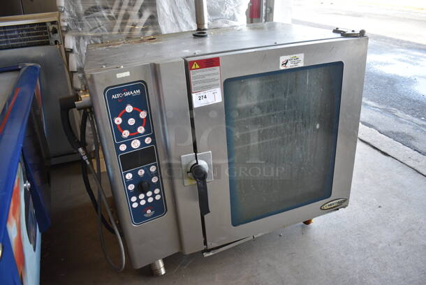 Alto Shaam Model 10.10 ES Stainless Steel Commercial Electric Powered Combitherm Convection Oven w/ View Through Door and Metal Oven Racks. 208-240 Volts, 3 Phase. 42x32x39 - Image 3 of 8