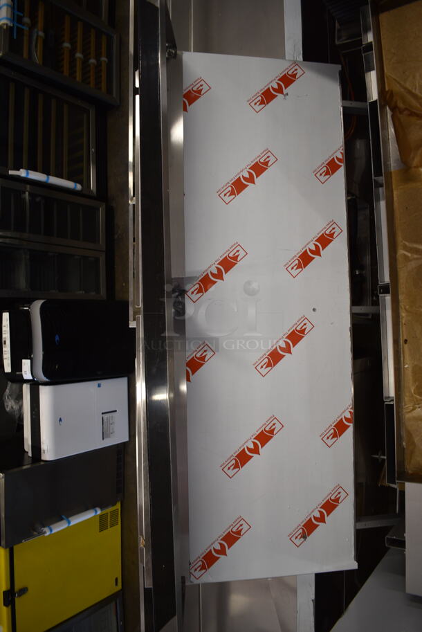 BRAND NEW SCRATCH AND DENT! CPG 351S60G48L Commercial Stainless Steel Liquid Propane Gas 60" Gas Range With 48" Griddle, Two Burners And Two Ovens With Steel Racks. Stock Picture Used For Gallery Picture - Image 11 of 12