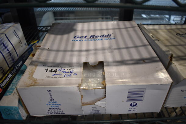 ALL ONE MONEY! Lot of Various Paper Products Including Straws, Plastic Spoons and Food Storage Bags! - Image 4 of 5