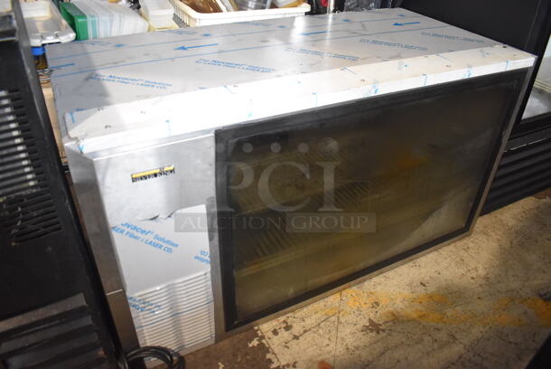 Silver King Stainless Steel Commercial Cooler Merchandiser. 115 Volts, 1 Phase. 48x24x26.5. Tested and Working!