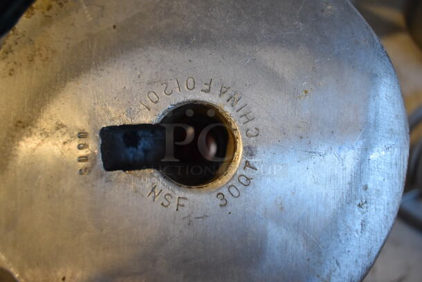 Metal Commercial 30 Quart Dough Hook Attachment. 6.5x6.5x17 - Image 3 of 3