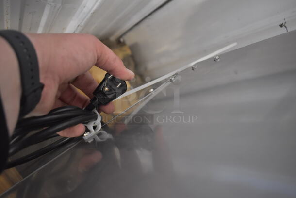 BRAND NEW SCRATCH AND DENT! Scotsman HID312AB-1A Meridian Stainless Steel Commercial Countertop Ice Machine and Water Dispenser with Push Button Dispensing. 115 Volts, 1 Phase. - Image 6 of 6