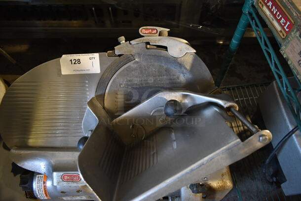 Berkel 919/1 Stainless Steel Commercial Countertop Automatic Meat Slicer w/ Blade Sharpener. 115 Volts, 1 Phase. Tested and Powers On But Parts Do Not Move - Image 4 of 7
